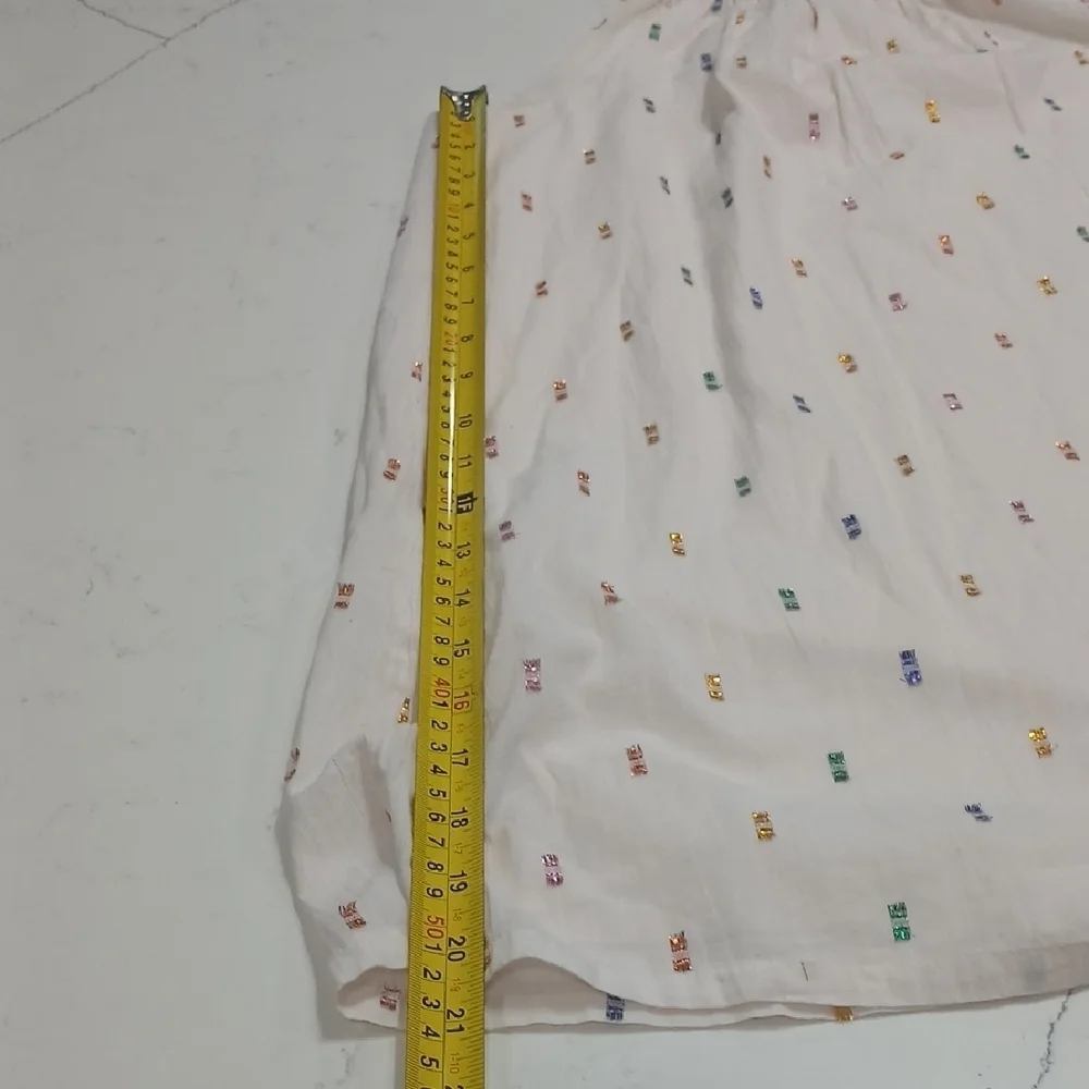 GAP Kids Pearl Sleeveless Top with Multicolor Dots, For Girl, Sz M(8) New